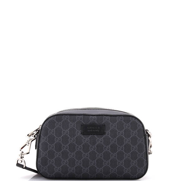Gucci Handbags - Gucci Small Web Camera Shoulder Bag GG Coated Canvas